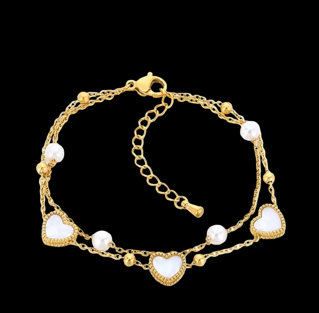 Gold Double Layer Ocean Bracelet