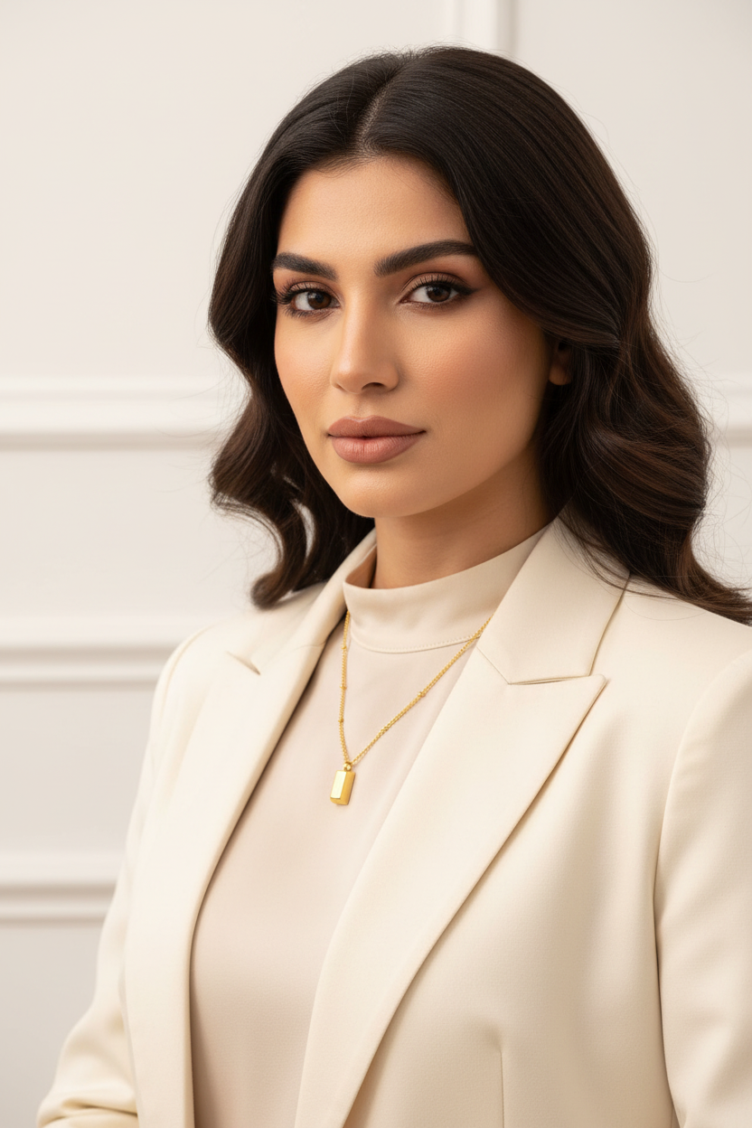 Polished Gold Bar Gold Plated Stainless Steel Necklace For Women Fashion Jewelry Minimalist