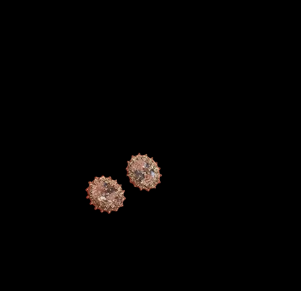 Pigeon Egg Zirconia Earring For Women