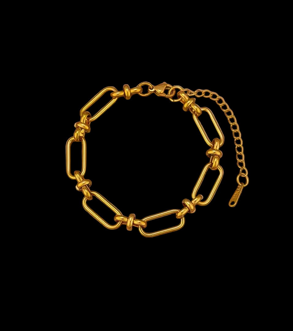 Titanium Steel 18K Gold Plated 
Bracelet For Women Fashion Luxury 
Stainless Steel Heart Butterfly Shell 
Rhinestone Charm Bracelet Jewelry Gift