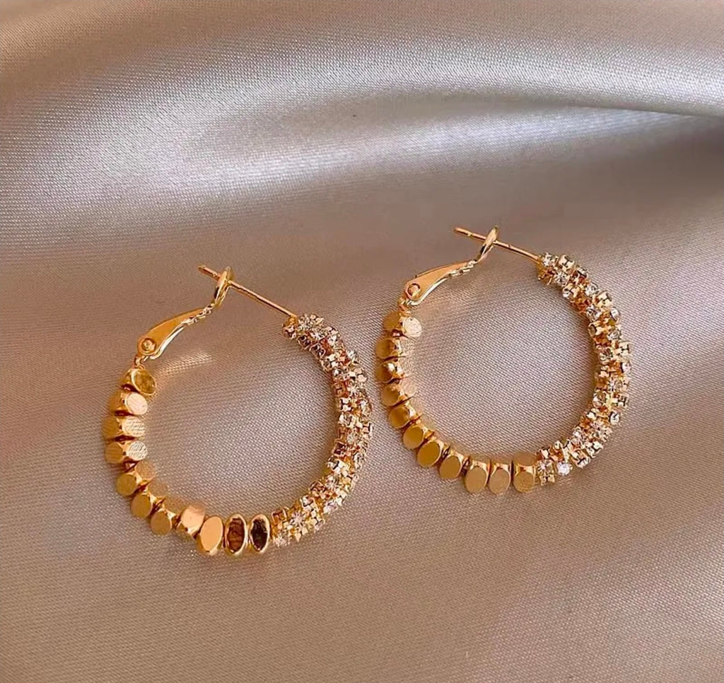 Patchwork Crush Silver Earrings For Women