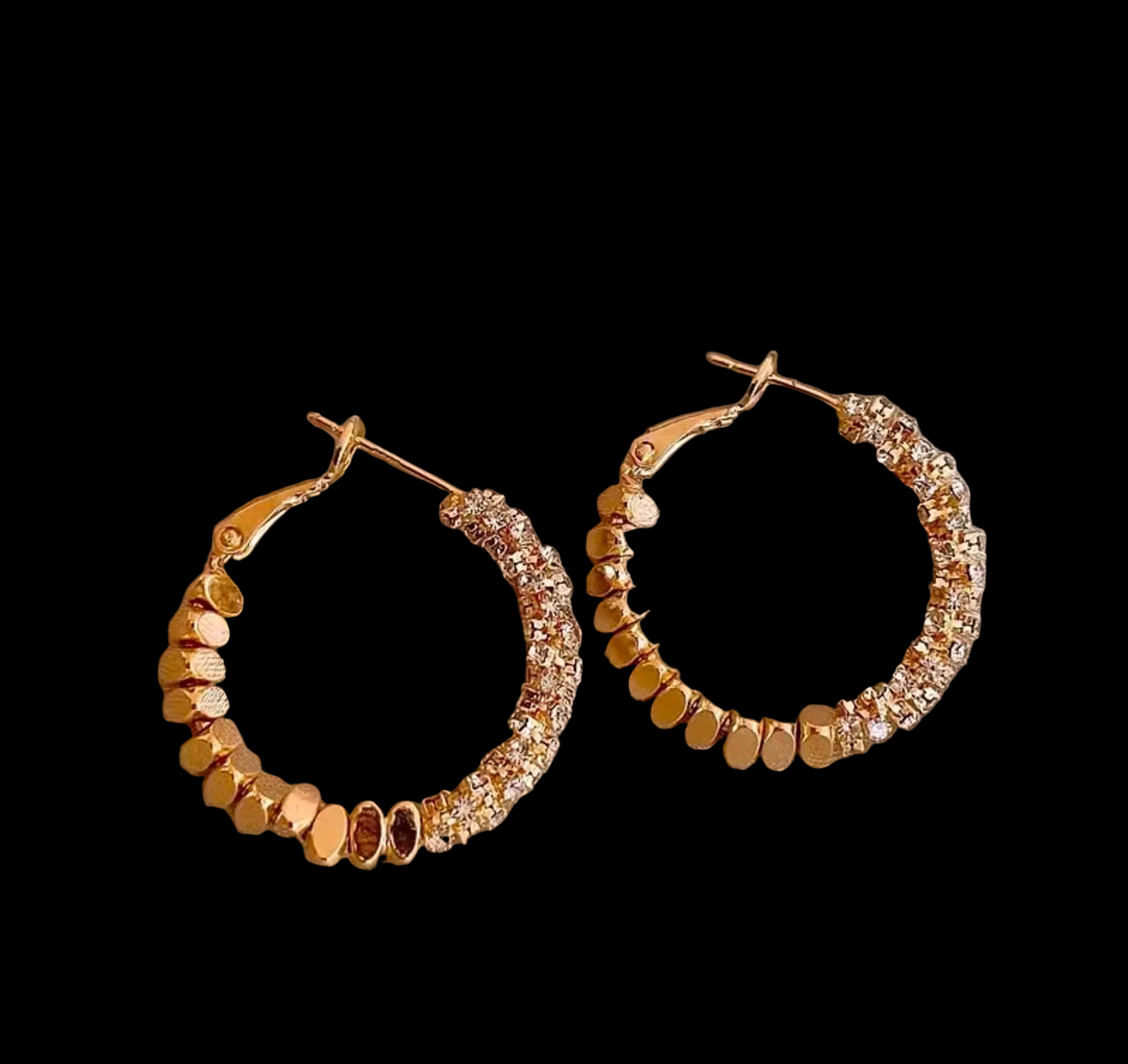 Patchwork Crush Silver Earrings For Women