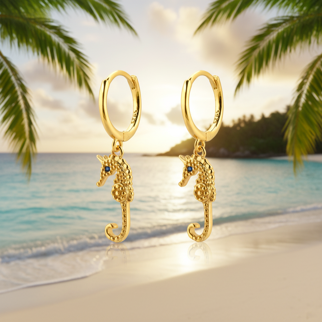 Zircon Drop Hoop Earrings Star 
Moon Cross Evil Eye Animal Gold Plated 
With Earring Post Fashion
