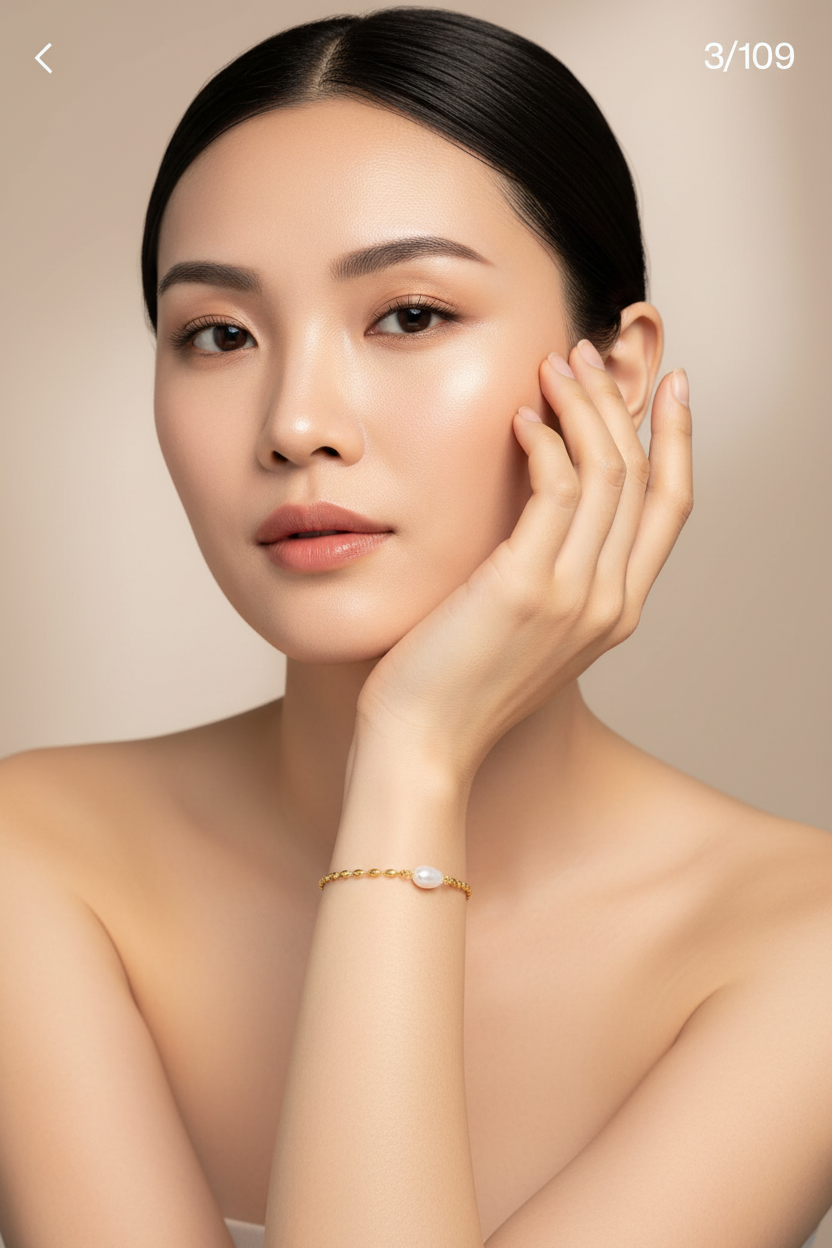 Titanium Steel 18K Gold Plated 
Bracelet For Women Fashion Luxury 
Stainless Steel Heart Butterfly Shell 
Rhinestone Charm Bracelet Jewelry Gift