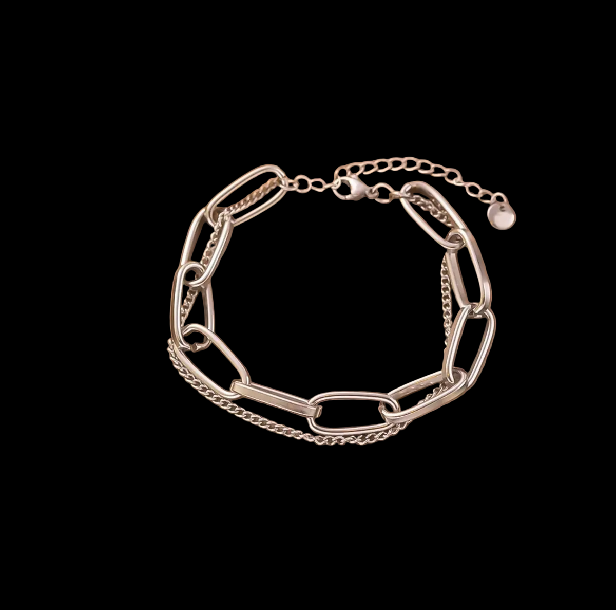 Titanium Steel 18K Gold Plated 
Bracelet For Women Fashion Luxury 
Stainless Steel Heart Butterfly Shell 
Rhinestone Charm Bracelet Jewelry Gift
