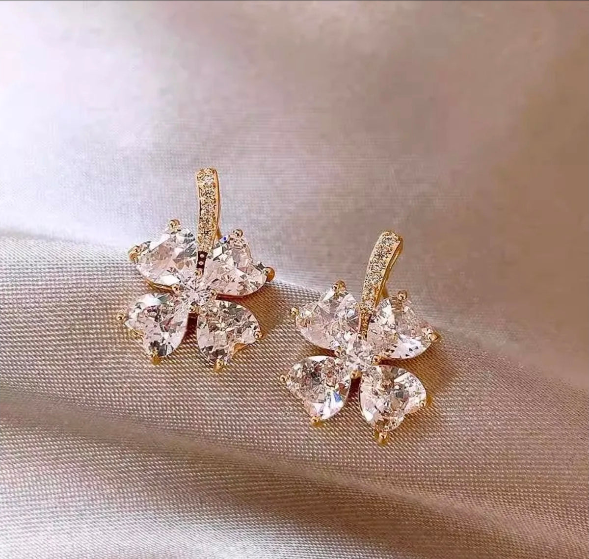 Alloy Rhinestone Artificial Pearl 
Earrings With 925 Sterling Silver Earring 
Post Elegant Butterfly Heart Geometric 
For Women