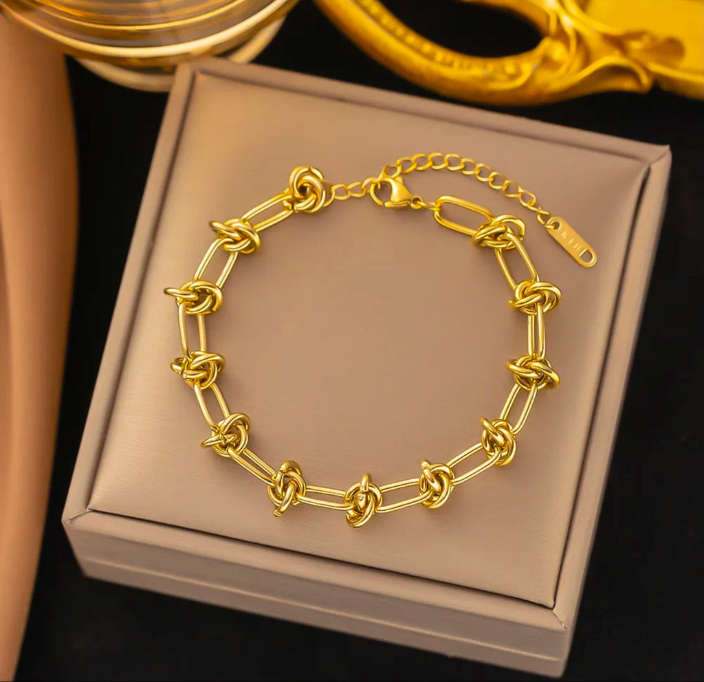 Titanium Steel 18K Gold Plated 
Bracelet For Women Fashion Luxury 
Stainless Steel Heart Butterfly Shell 
Rhinestone Charm Bracelet Jewelry Gift