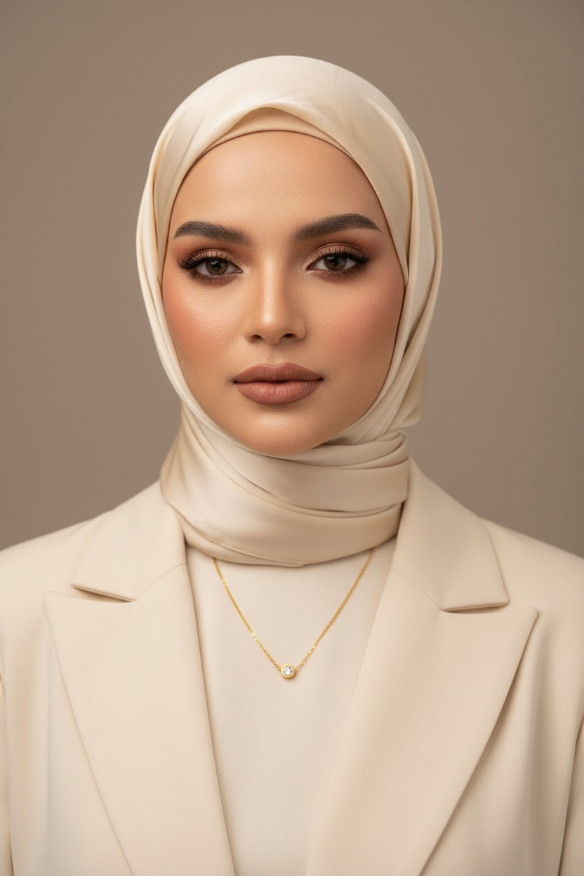 Gold Single Rhinestone Pendant Necklace