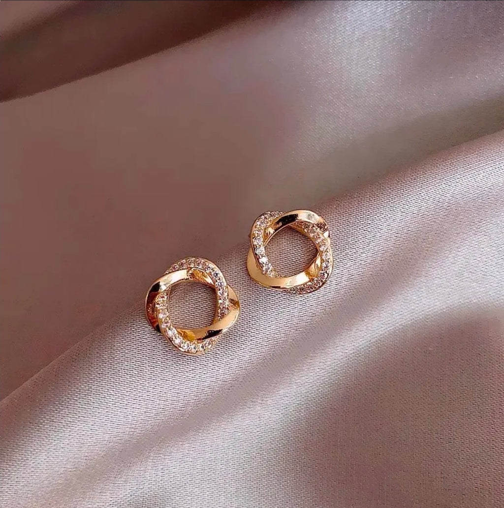 Alloy Rhinestone Artificial Pearl 
Earrings With 925 Sterling Silver Earring 
Post Elegant Butterfly Heart Geometric 
For Women
